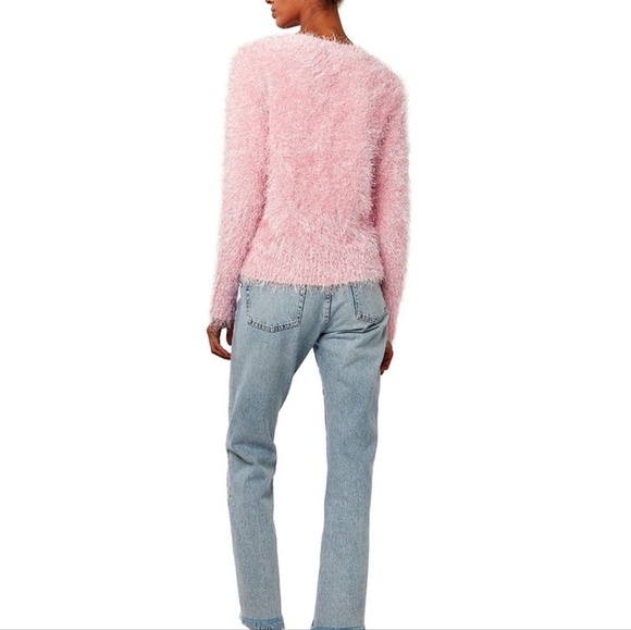 Super soft pink cardigan from Bergdorf Goodman - Picture 5 of 5